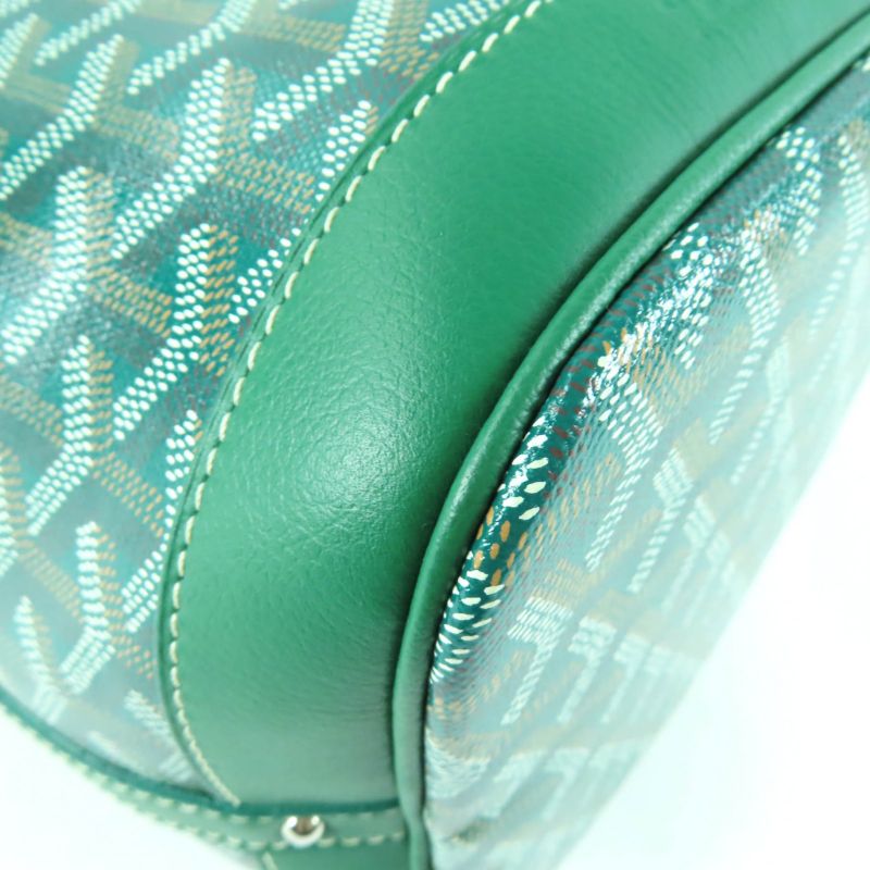 Goyard Petit Flo Bucket Bag Goyard Din Canvas Leather Drawstring 2WAY Shoulder