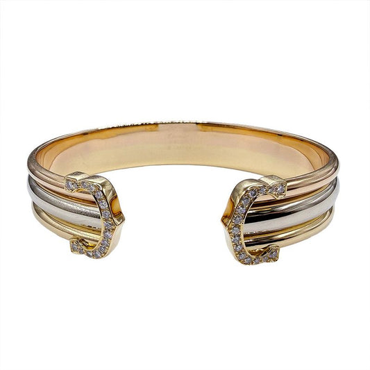 Cartier 2C Diamond Bangle