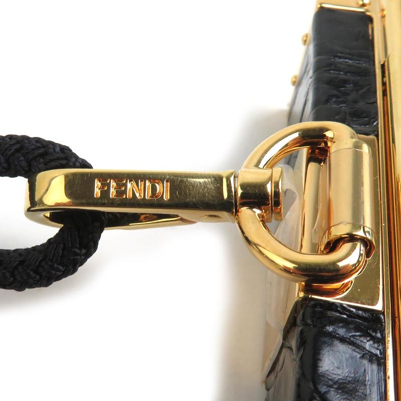 Fendi Tech Accessories Ledger Nano X Baguette Wallet Holder