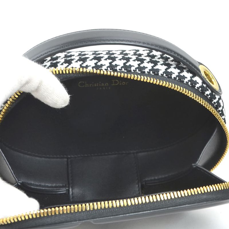 Christian DIOR Shoulder Bag CD Signature Oval Camera Bag