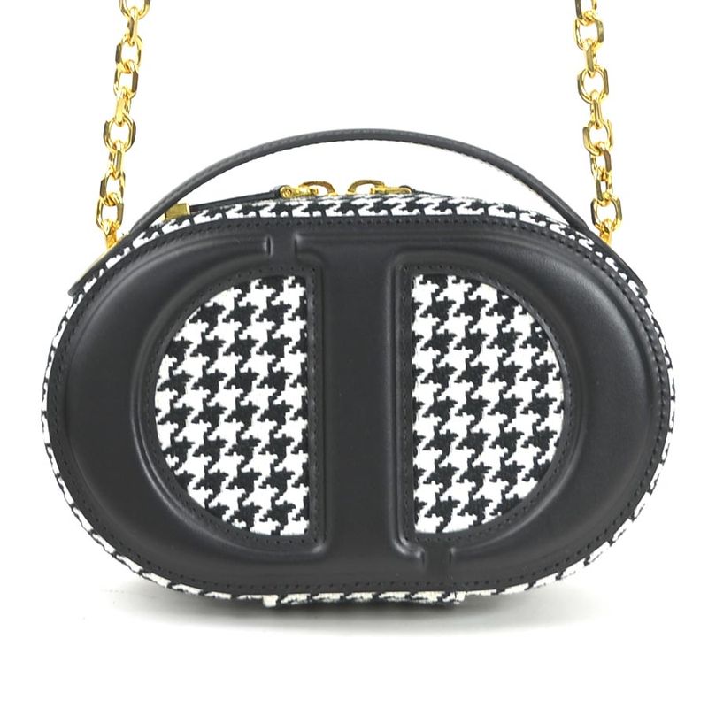 Christian DIOR Shoulder Bag CD Signature Oval Camera Bag