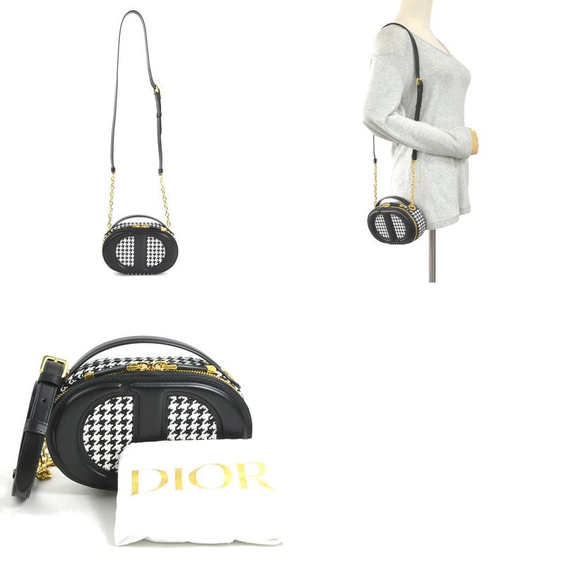 Christian DIOR Shoulder Bag CD Signature Oval Camera Bag