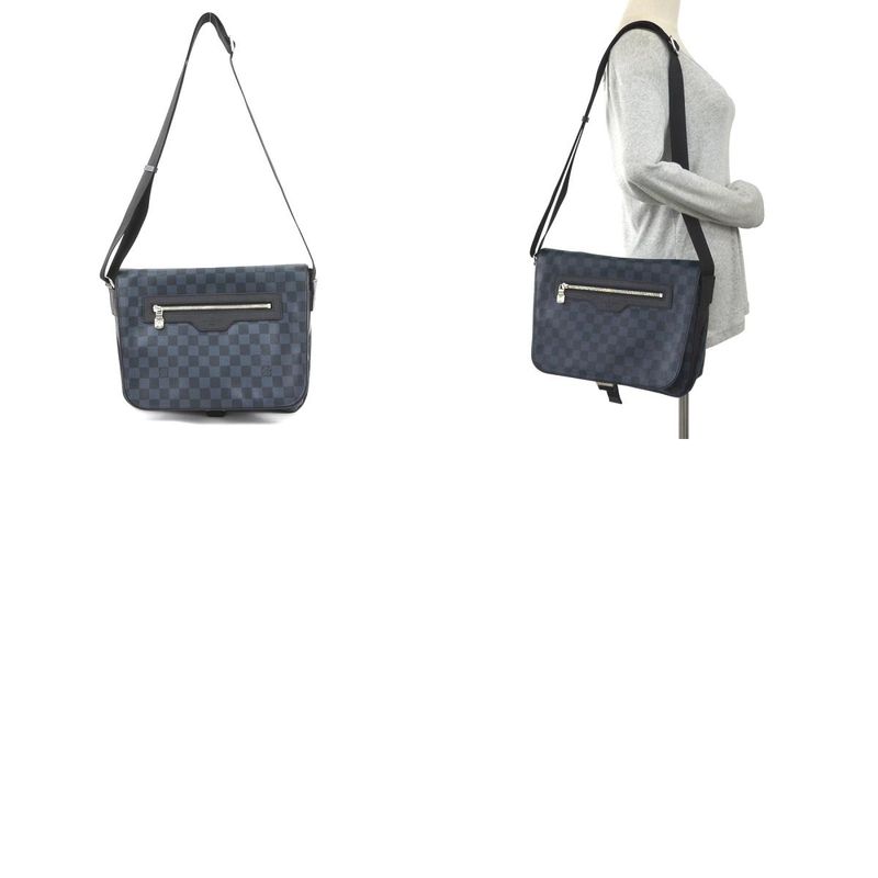 Louis Vuitton Shoulder Bag Damier Cobalt Match Point Messenger N40010