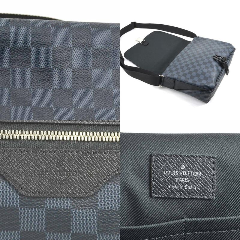Louis Vuitton Shoulder Bag Damier Cobalt Match Point Messenger N40010