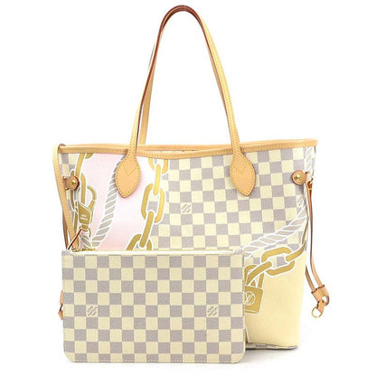 Louis Vuitton Handbag Nautical Damier Azure Neverfull MM N40471