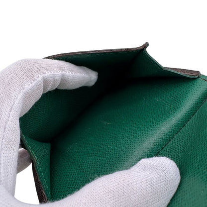 Louis Vuitton M60286 Marie Veil Monogram Card Case Wallet Brand Brown Unisex