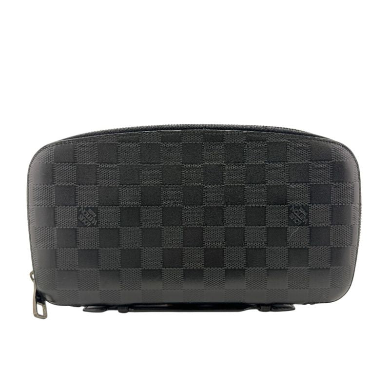 Louis Vuitton N41382 Organizer Atholl Hand Second Clutch Bag Damier Infini