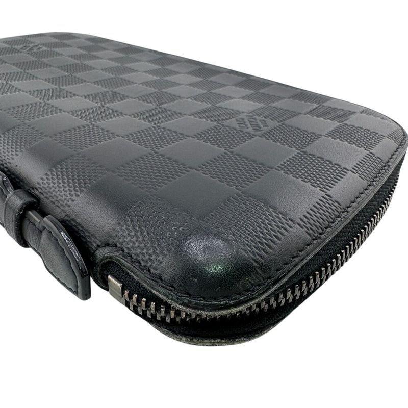 Louis Vuitton N41382 Organizer Atholl Hand Second Clutch Bag Damier Infini