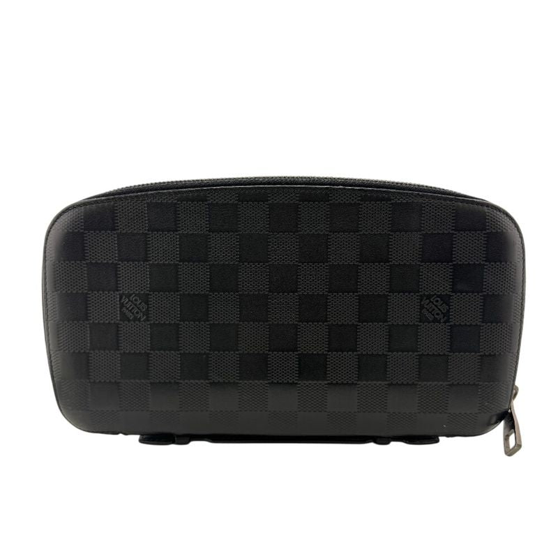 Louis Vuitton N41382 Organizer Atholl Hand Second Clutch Bag Damier Infini