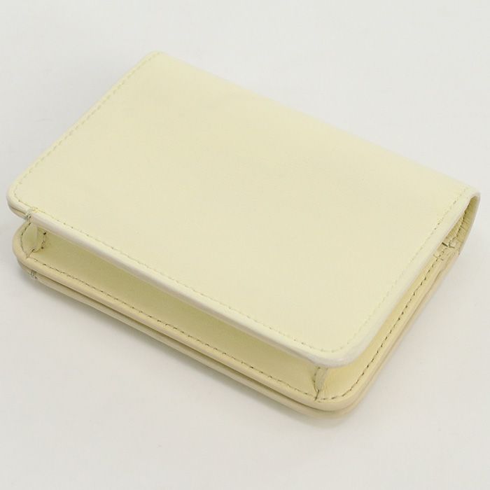 Celine Compact Wallet Triomphe 10k62 3DPV Calf Women's