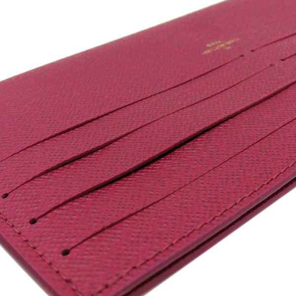 Louis Vuitton Chain Wallet Pochette Felicie Monogram Canvas Fuchsia Gold
