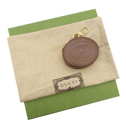 Gucci Shoulder Bag Interlocking G Mini Shoulder GG Supreme Canvas Leather Beige