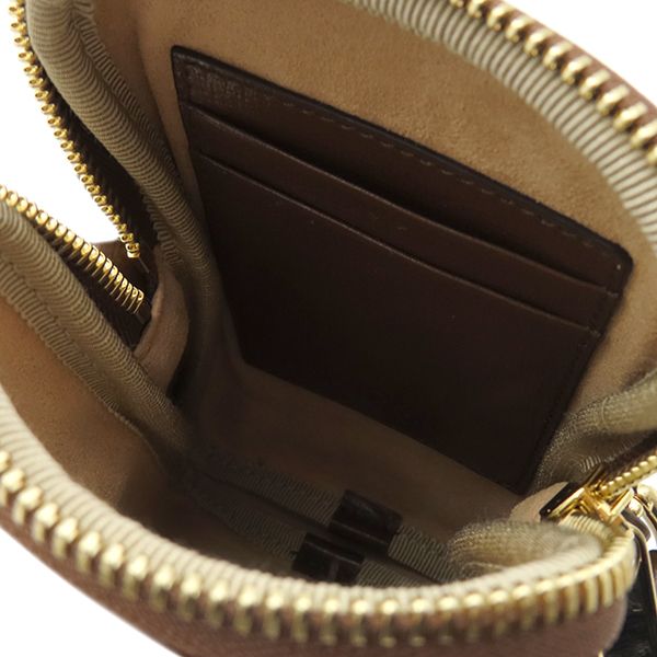 Gucci Shoulder Bag Interlocking G Mini Shoulder GG Supreme Canvas Leather Beige