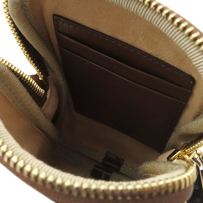 Gucci Shoulder Bag Interlocking G Mini Shoulder GG Supreme Canvas Leather Beige