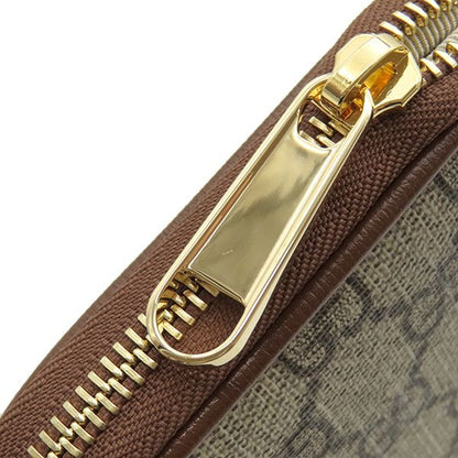 Gucci Shoulder Bag Interlocking G Mini Shoulder GG Supreme Canvas Leather Beige