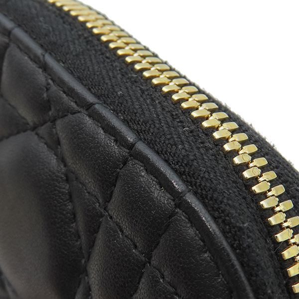 Christian Dior 2way Bag Lady Dior Call in Dior Phone Holder Lambskin Black Gold