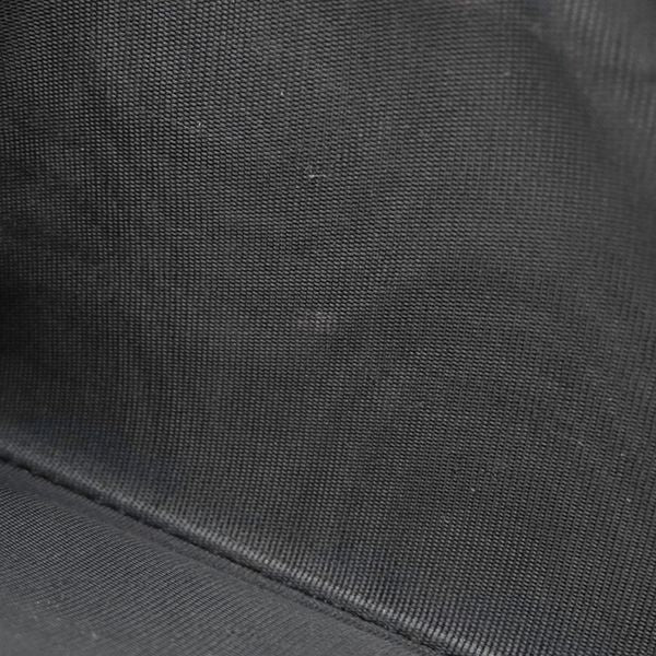 Gucci Long Wallet Off the Grid Zip Around Wallet Nylon Leather Black Silver