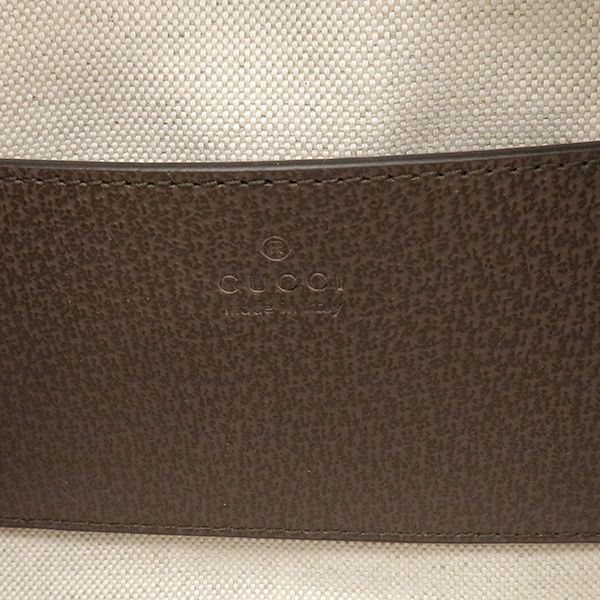 Gucci 2-Way Bag Ophidia Mini Top Handle GG Supreme Canvas Beige and Ebony Gold