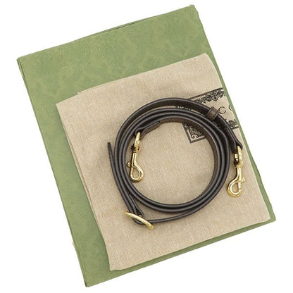 Gucci 2-Way Bag Ophidia Mini Top Handle GG Supreme Canvas Beige and Ebony Gold