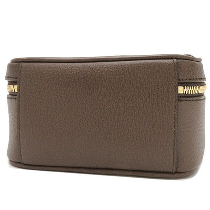 Gucci 2-Way Bag Ophidia Mini Top Handle GG Supreme Canvas Beige and Ebony Gold