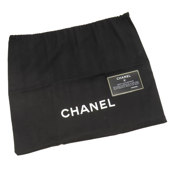 Chanel Tote Bag Cambon Line Leather Black X White Silver Hardware Black Pink