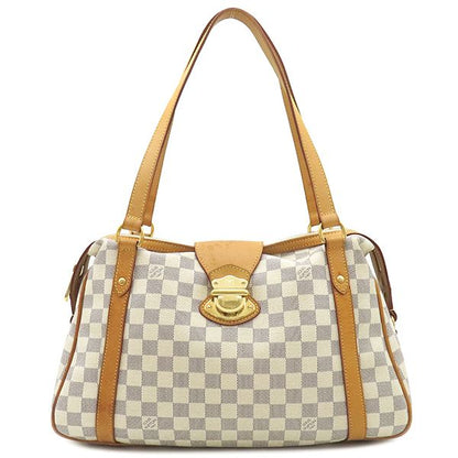 Louis Vuitton Tote Bag Stresa PM Damier Azure Canvas Damier Azure Gold Hardware