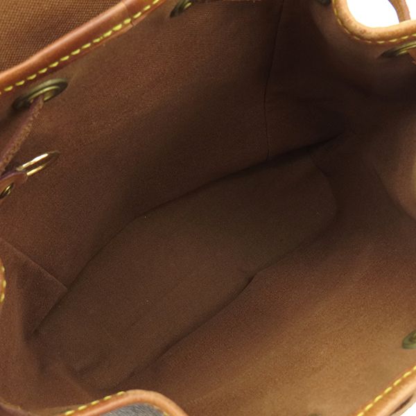 Louis Vuitton Backpack Daypack Mini Montsouris Monogram Canvas Monogram Gold