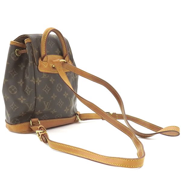 Louis Vuitton Backpack Daypack Mini Montsouris Monogram Canvas Monogram Gold