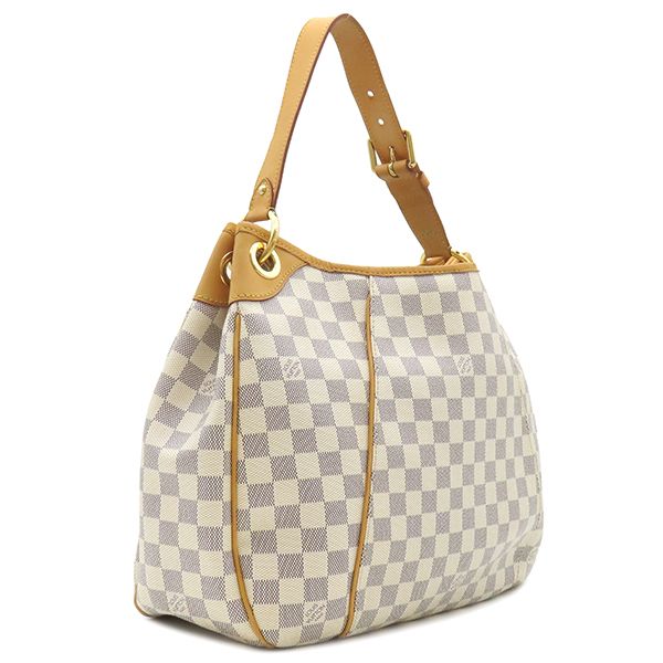 Louis Vuitton Shoulder Bag Galliera PM Damier Azure Canvas Damier Azure Gold