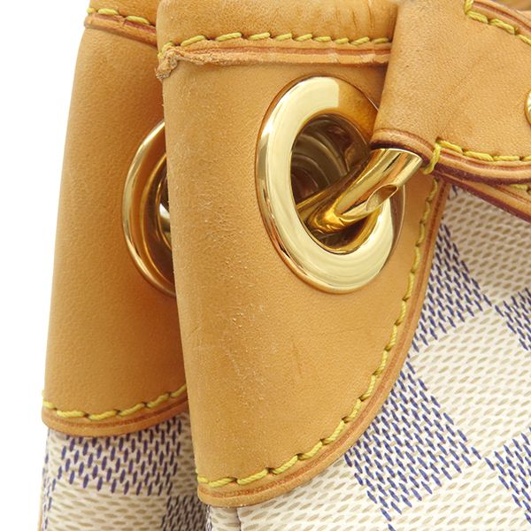 Louis Vuitton Shoulder Bag Galliera PM Damier Azure Canvas Damier Azure Gold