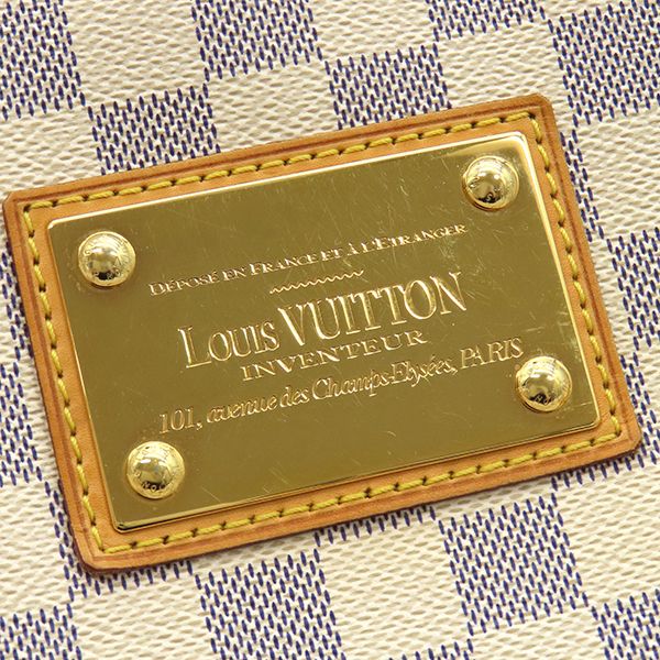 Louis Vuitton Shoulder Bag Galliera PM Damier Azure Canvas Damier Azure Gold