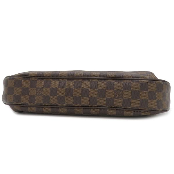 Louis Vuitton Shoulder Bag Thames GM Damier Canvas Damier Ebene Gold Hardware