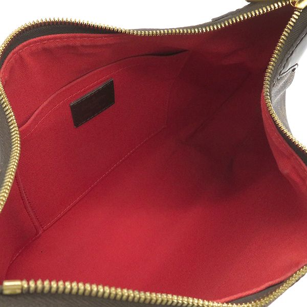 Louis Vuitton Shoulder Bag Thames GM Damier Canvas Damier Ebene Gold Hardware