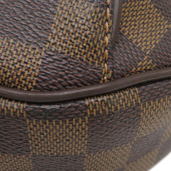 Louis Vuitton Shoulder Bag Thames GM Damier Canvas Damier Ebene Gold Hardware