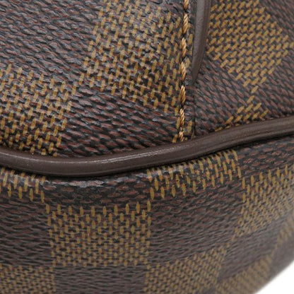 Louis Vuitton Shoulder Bag Thames GM Damier Canvas Damier Ebene Gold Hardware