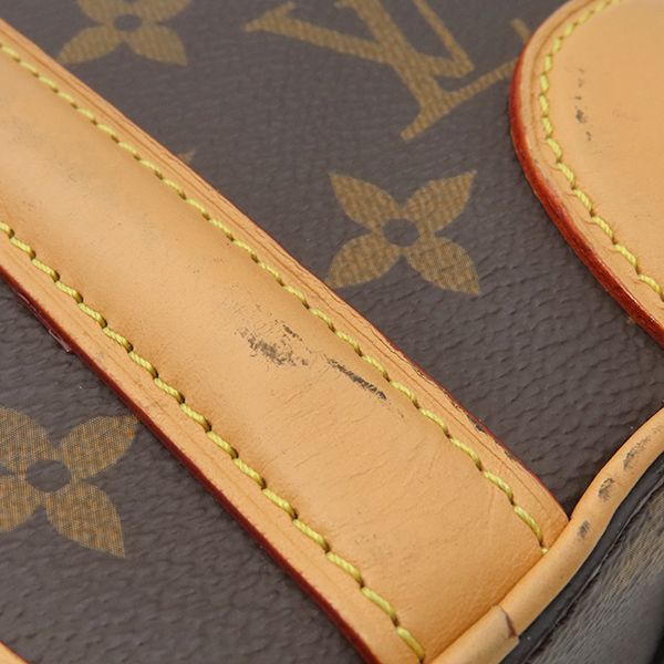 Louis Vuitton 2way Bag Valisette Vertical Monogram Canvas Monogram Gold