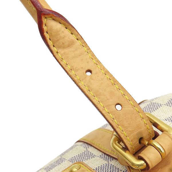 Louis Vuitton Handbag Bar Cles - Damier Canvas Damier Azure Gold Hardware Brown