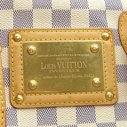 Louis Vuitton Handbag Bar Cles - Damier Canvas Damier Azure Gold Hardware Brown