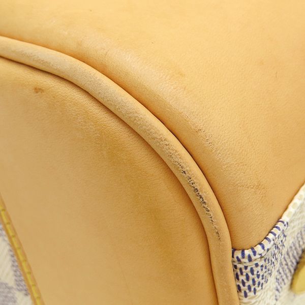 Louis Vuitton Handbag Bar Cles - Damier Canvas Damier Azure Gold Hardware Brown