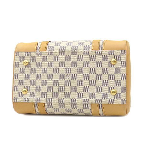 Louis Vuitton Handbag Bar Cles - Damier Canvas Damier Azure Gold Hardware Brown
