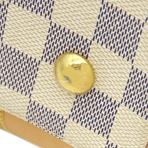 Louis Vuitton Handbag Bar Cles - Damier Canvas Damier Azure Gold Hardware Brown