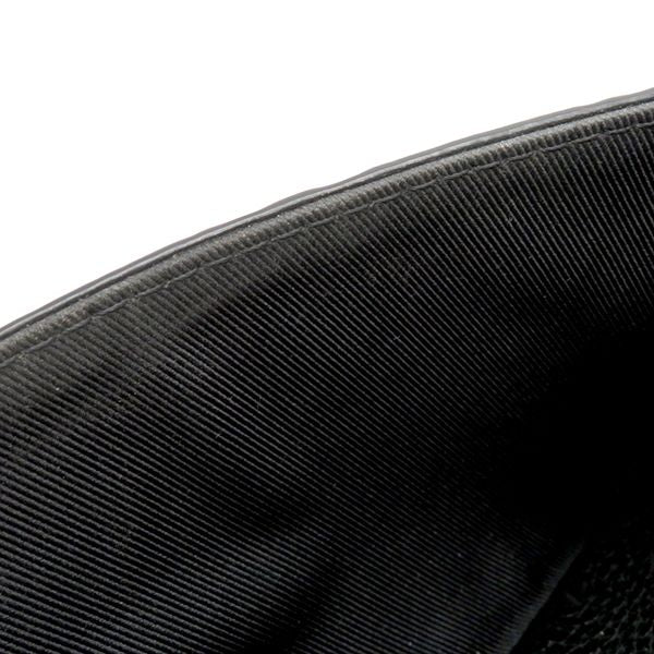 Louis Vuitton Clutch Bag Pochette Volga Taurillon Leather Noir Black Hardware