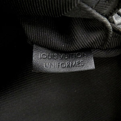 Louis Vuitton Clutch Bag Pochette Volga Taurillon Leather Noir Black Hardware