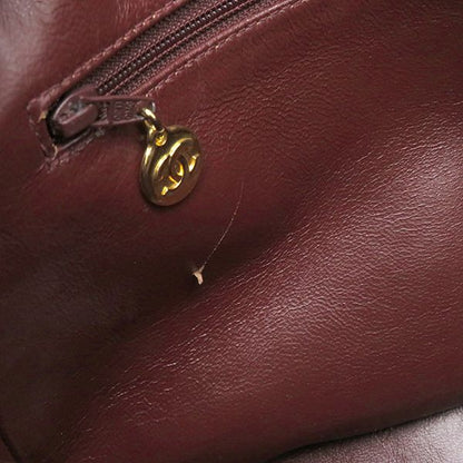 Chanel Shoulder Bag Matelasse Leather Black Gold Hardware Black Chain Shoulder