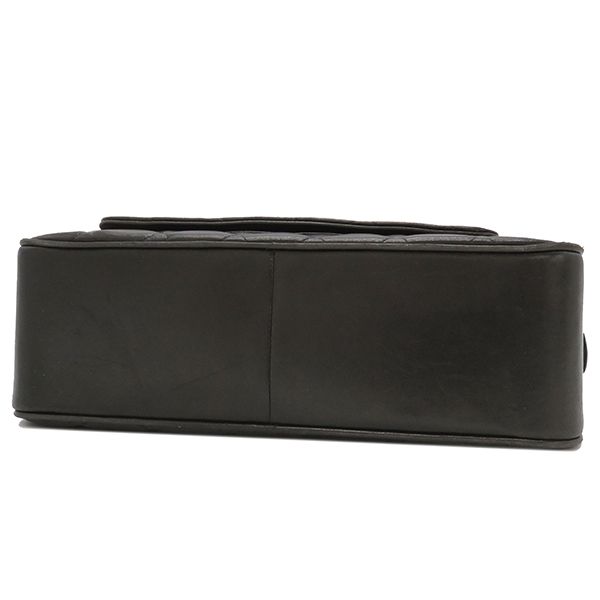 Chanel Shoulder Bag Matelasse Leather Black Gold Hardware Black Chain Shoulder