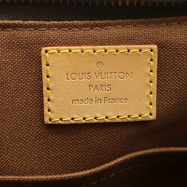 Louis Vuitton Shoulder Bag Tikal GM Monogram Canvas Monogram Gold Hardware