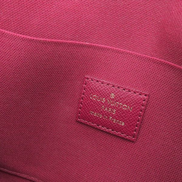 Louis Vuitton Chain Wallet Pochette Felicie Monogram Canvas Fuchsia Gold