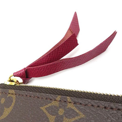 Louis Vuitton Chain Wallet Pochette Felicie Monogram Canvas Fuchsia Gold