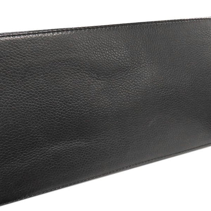 Chanel Handbag Coco Mark Tote Bag Caviar Skin Black Mattogo Old Hardware Black