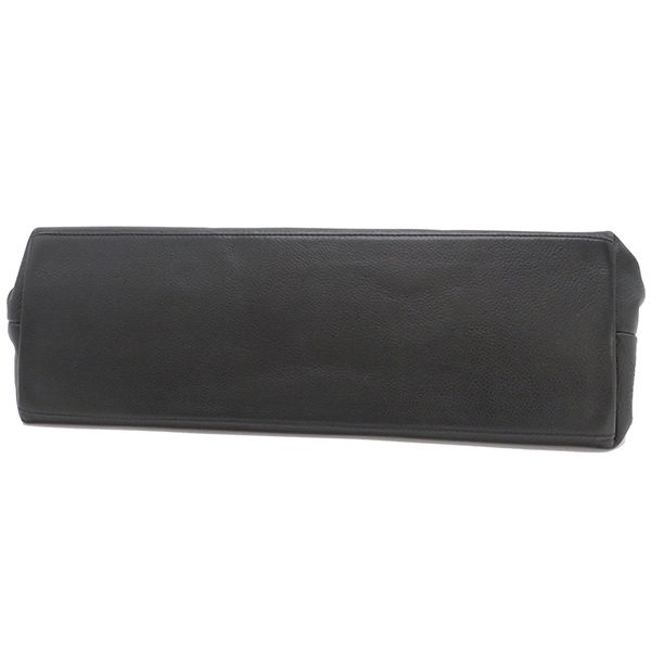 Chanel Handbag Coco Mark Tote Bag Caviar Skin Black Mattogo Old Hardware Black